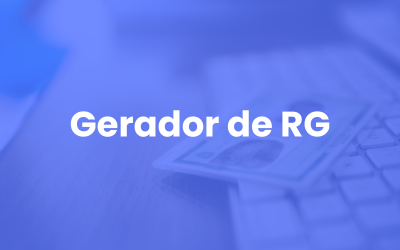 Gerador de RG