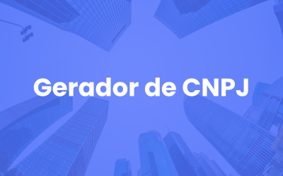 Gerador de CNPJ
