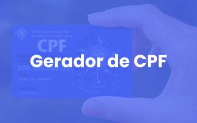 Gerador de CPF